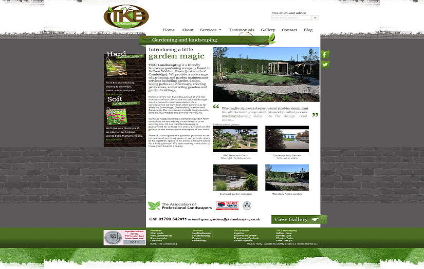 TKE Landscaping screenshot 1